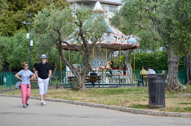 A carousel