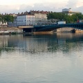 A final view of the bridge and the Rhone