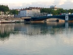A final view of the bridge and the Rhone