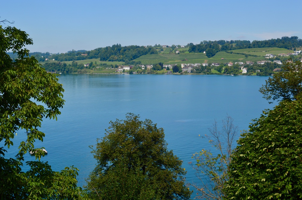 Walking tour of Rapperswil - view from the castle