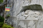 Lion monument to fallen Swiss soldiers