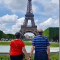 Us at the Eiffel tower