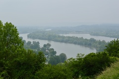 View of the Seine from the chateau