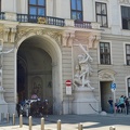 Inside Hofburg palace