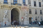 Inside Hofburg palace